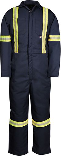 Men's Reflective Insulated Coveralls (837BF)